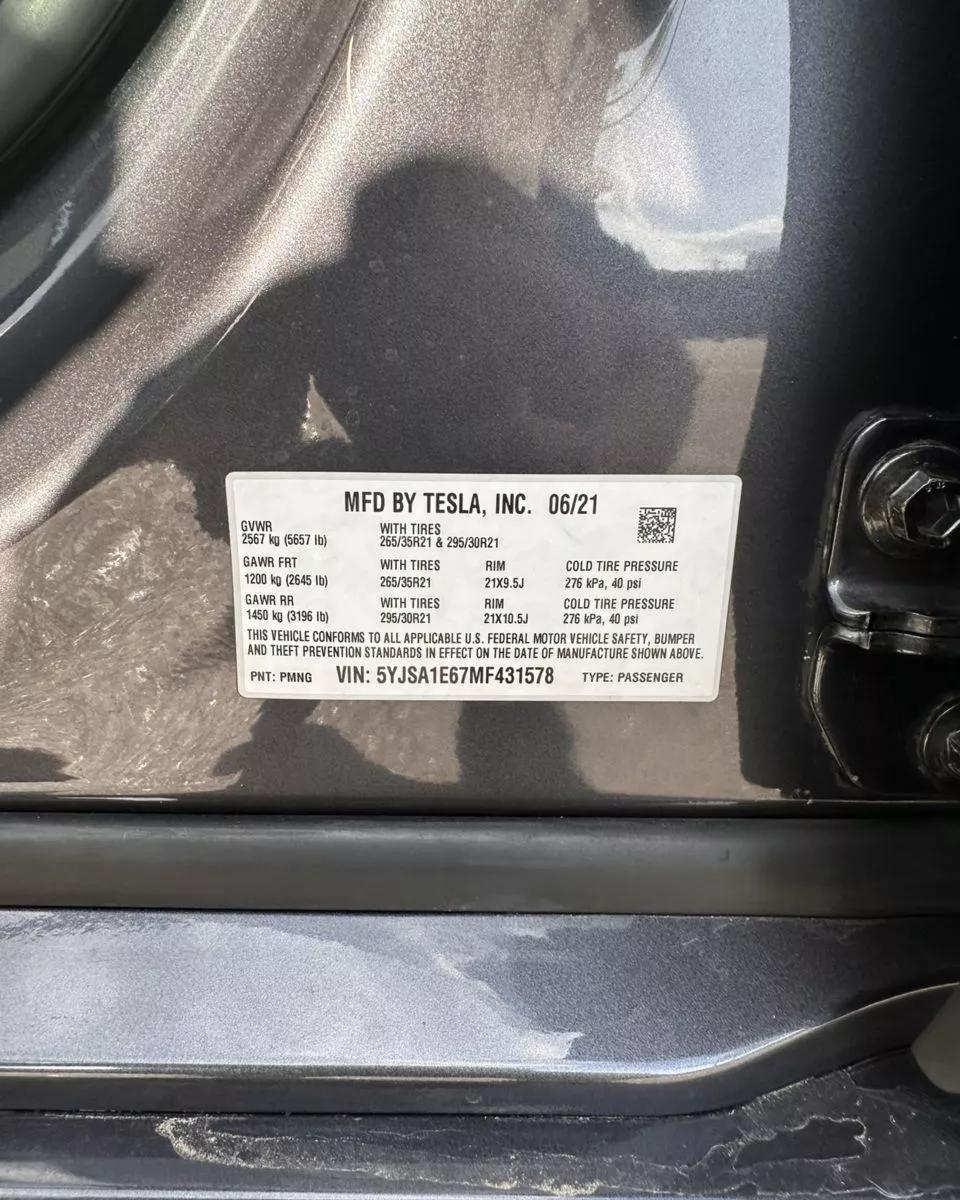 Tesla Model S  99 kWh 2021thumbnail191