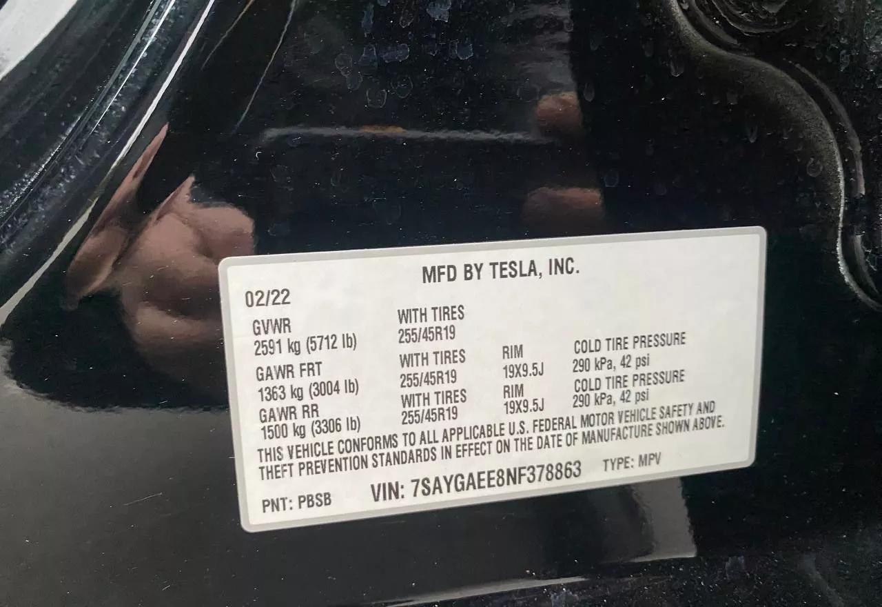 Tesla Model Y  82 kWh 2022291