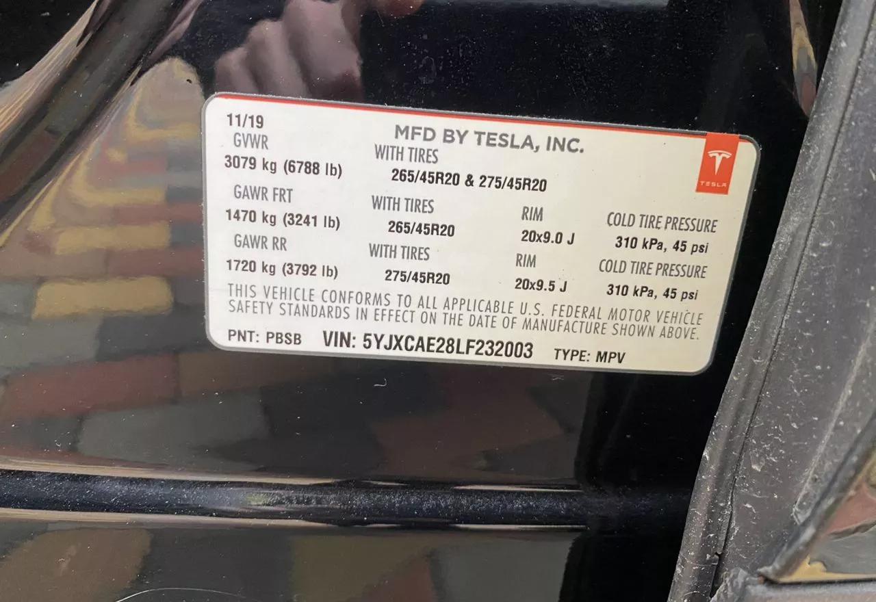 Tesla Model X  100 kWh 2019thumbnail211