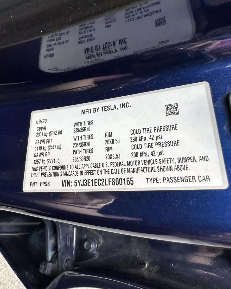Tesla Model 3  2020thumbnail131