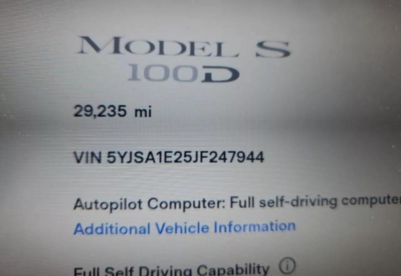Tesla Model S  100 kWh 201861