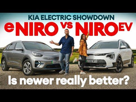 Kia eNiro vs Kia Niro EV. Has Kia improved its best-selling family electric car? Or made it worse?
