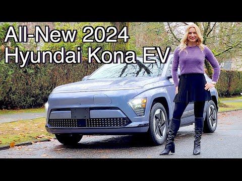 All-New 2024 Hyundai Kona EV Review // Do you like the design?
