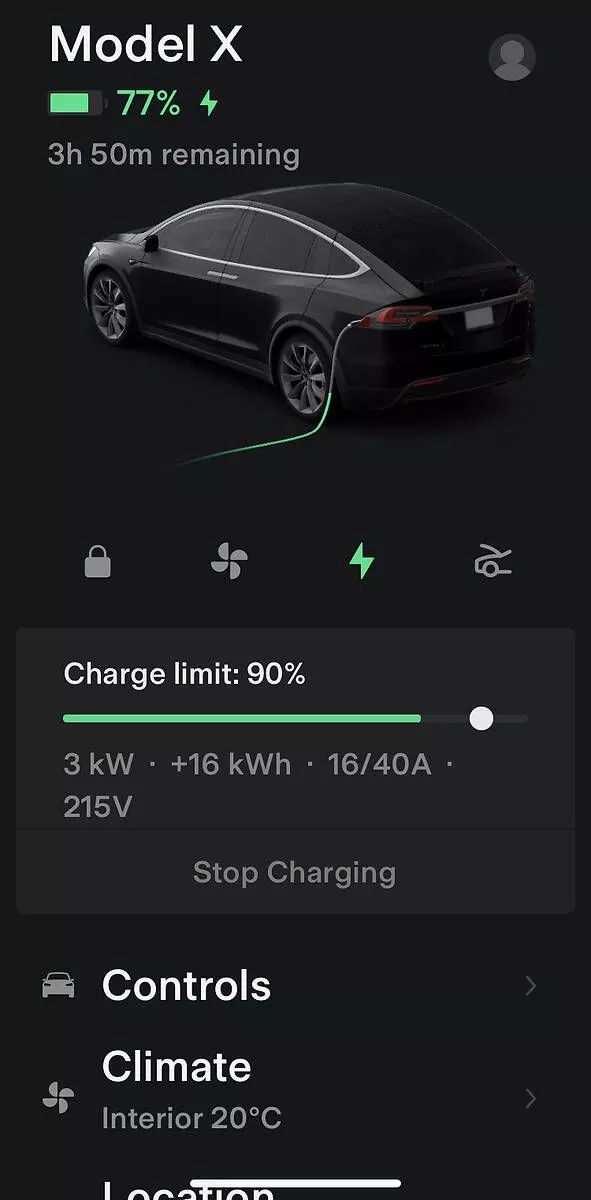 Tesla Model X  201701