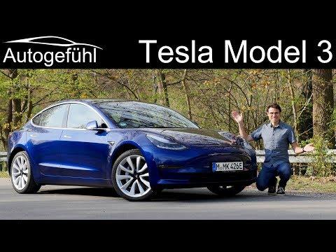 Tesla Model 3 FULL REVIEW Long Range model 2020 - Autogefühl