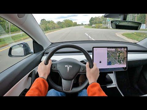 2020 Tesla Model Y Long Range AWD - POV Test Drive (Binaural Audio)